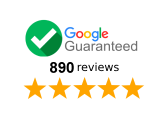 Google Guaranteed - 890 reviews